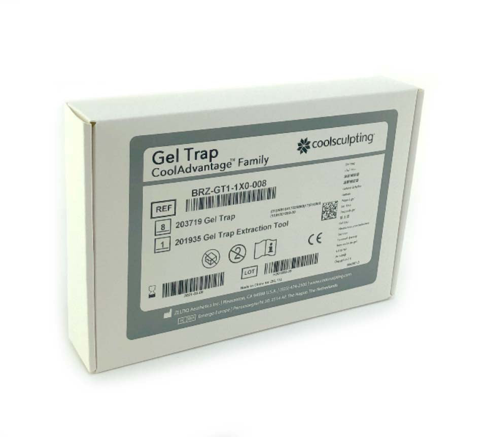 Zeltiq CoolSculpting BRZ-GT1-1X0-008 Cool ADVANTAGE Gel Traps 8PK EXP 2021