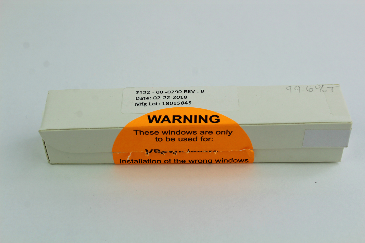 Candela Syneron VBeam1 Distance Gauge Fiber Optic Window 7122-00-0290 x25 2018