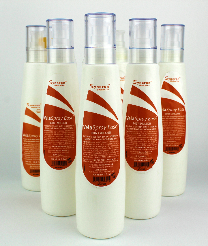 6 Syneron Candela VelaSpray Ease 300ml 10.02 fl.oz Bottles