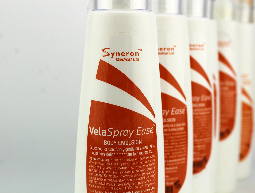 6 Syneron Candela VelaSpray Ease 300ml 10.02 fl.oz Bottles
