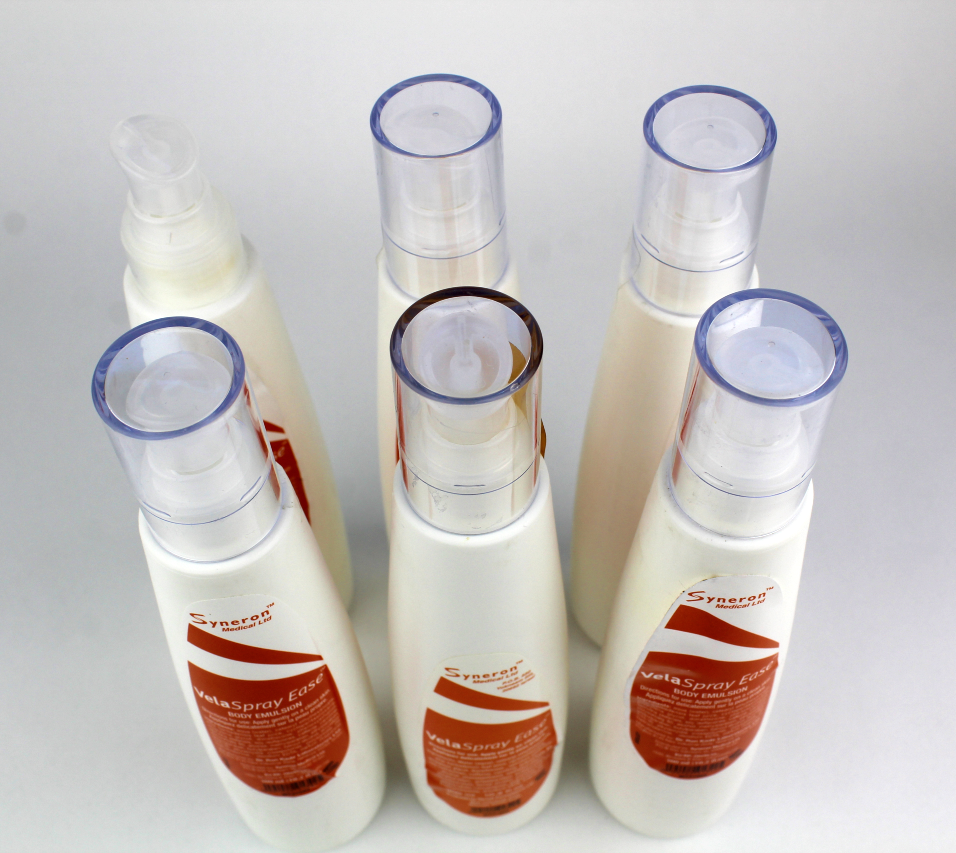 6 Syneron Candela VelaSpray Ease 300ml 10.02 fl.oz Bottles