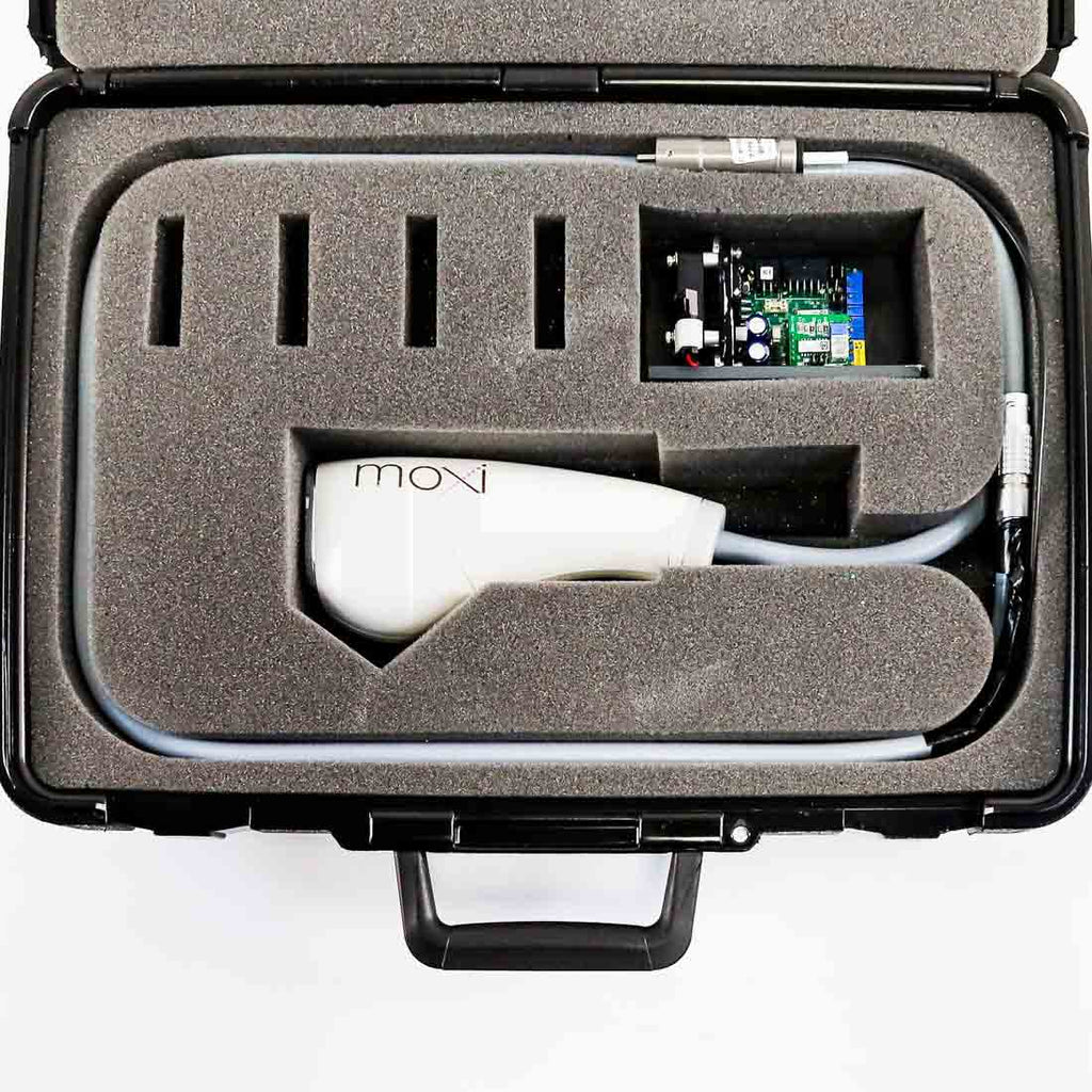 Sciton Moxi Non-Ablative Fractional 1927nm Handpiece Open Case
