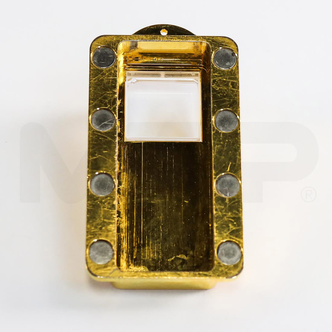 Sciton BBL 15mm Crystal Square Finesse Adapter Light Guide Back