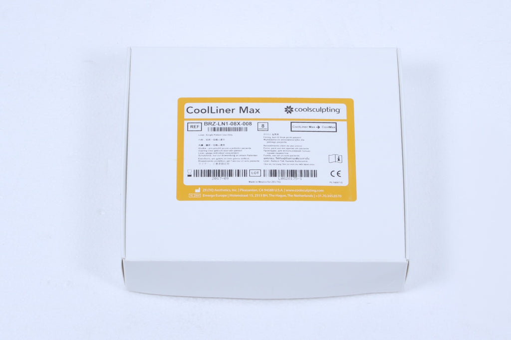 Zeltiq CoolSculpting CoolLiner Max CoolMax BRZ-LN1-08X-008 EXP 2018 x8pc