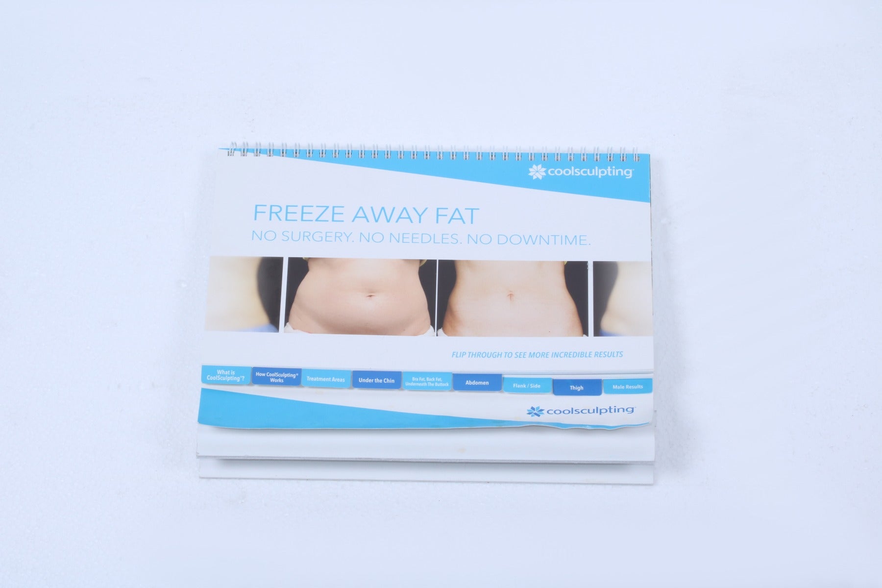 Zeltiq CoolSculpting Freeze Away Fat Patient Consultation Guide Book 20011-B