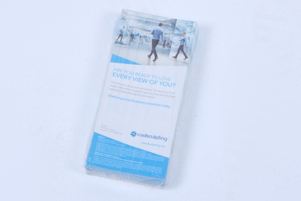 Zeltiq CoolSculpting Eliminate Stubborn Fat Patient Brochures 25pk 2014 200085-B