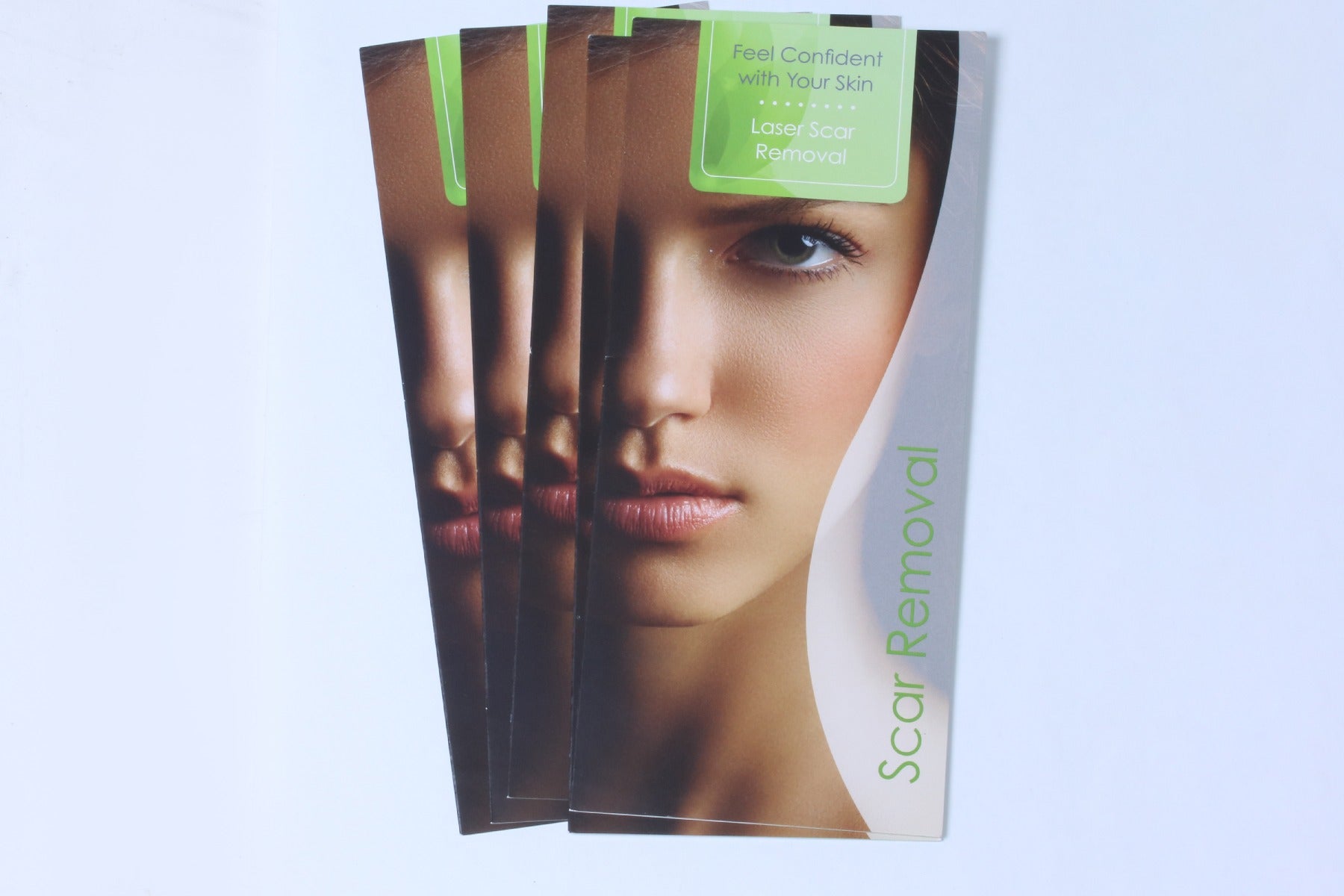 Cynosure Feel Confident Laser Scar Removal Patient Brochures 5 Pack 2015