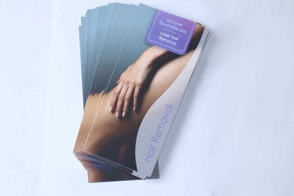 Cynosure Uncover Touchable Skin Laser Hair Removal Patient Brochures 56Pack 2015