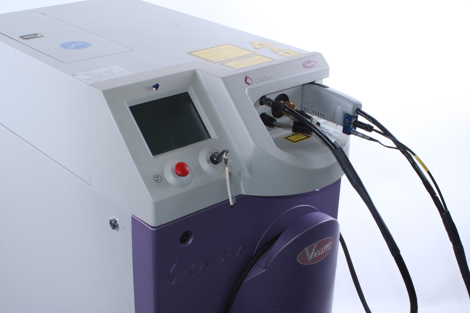 2000 Candela Vbeam 1 Pulsed Dye 595 nm Vascular Acne Wrinkles Laser 500K SHOTS