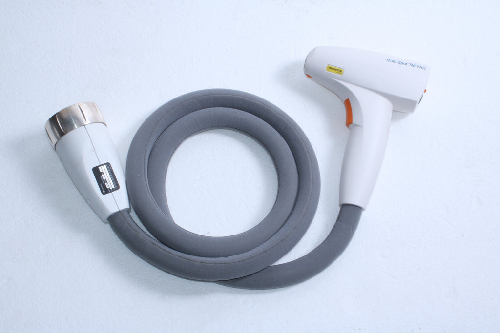 2014 Lumenis M22 Multi-Spot NdYAG 1064 nm Laser Handpiece LOW USE SHOTS RESET