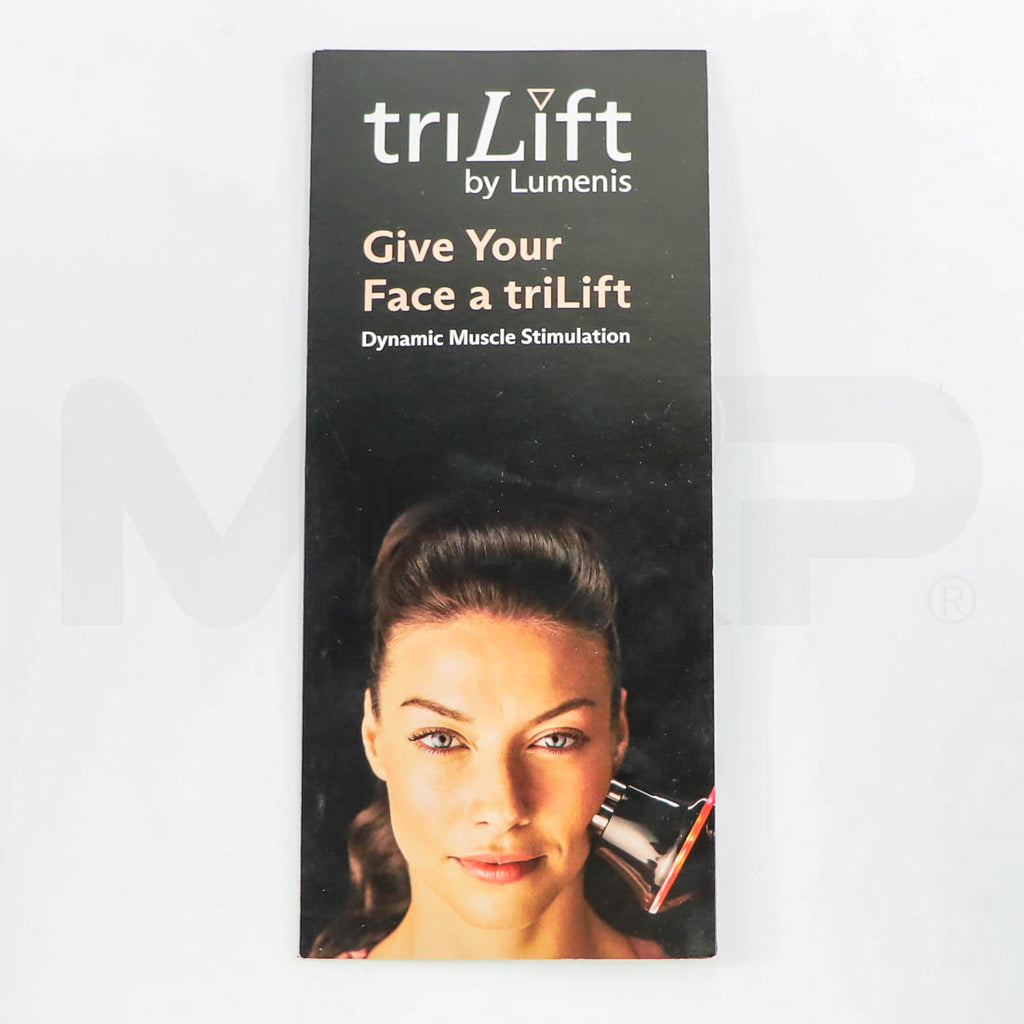Lumenis TriLift Give Your Face a TriLift patient brochure - front cover