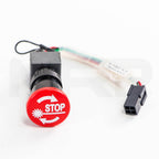 Cynosure Affinity emergency stop E-Stop button with wiring harness - Parts As-Is