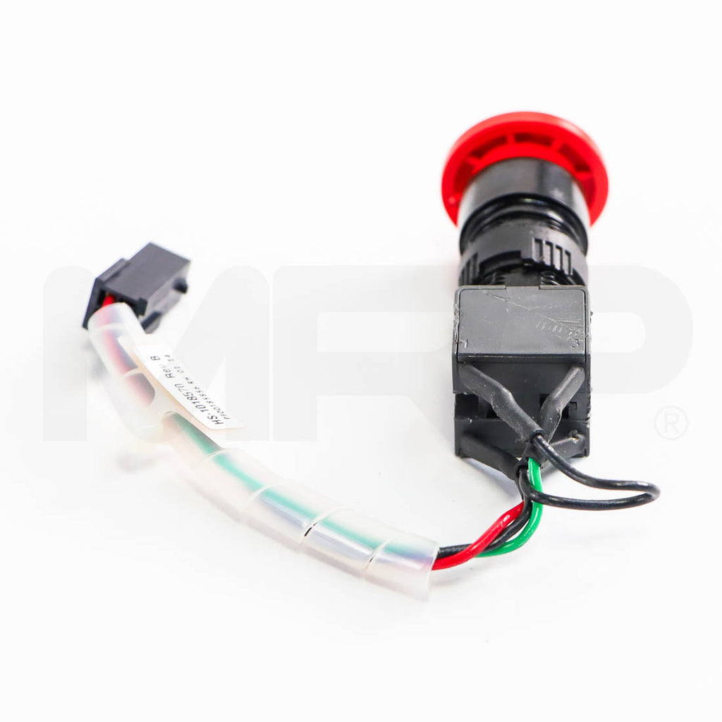 Cynosure Affinity E-Stop switch body and harness tag HS-1018570 Rev B