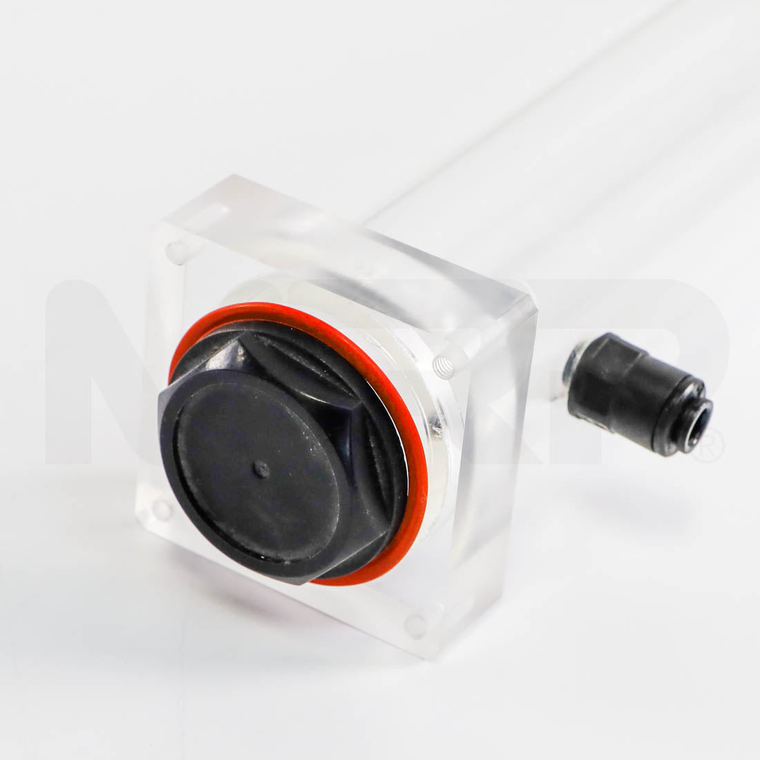 Cynosure Affinity QS water reservoir base cap and side fitting