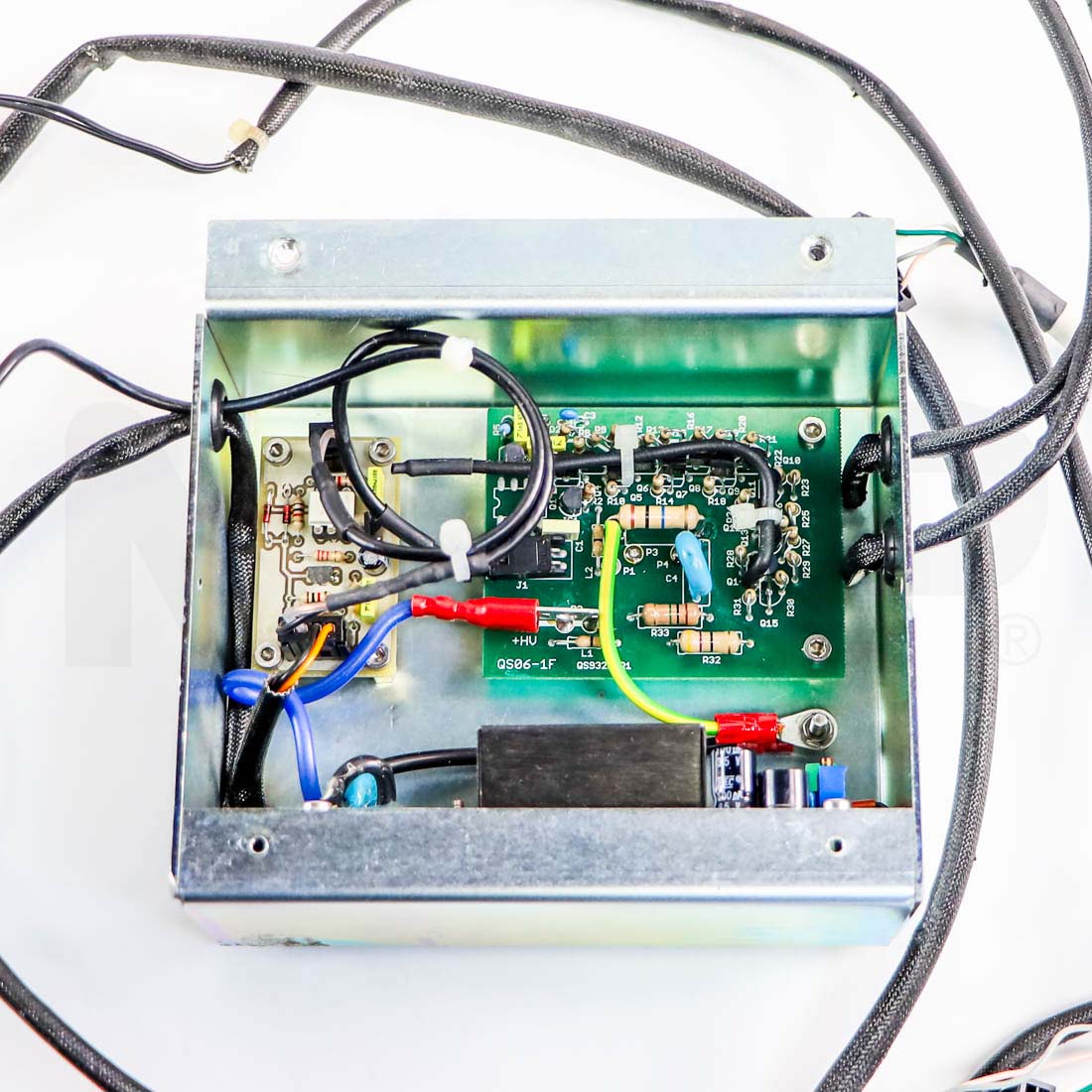 Cynosure Affinity QS Q-switch driver module interior with QS06-1F driver PCB