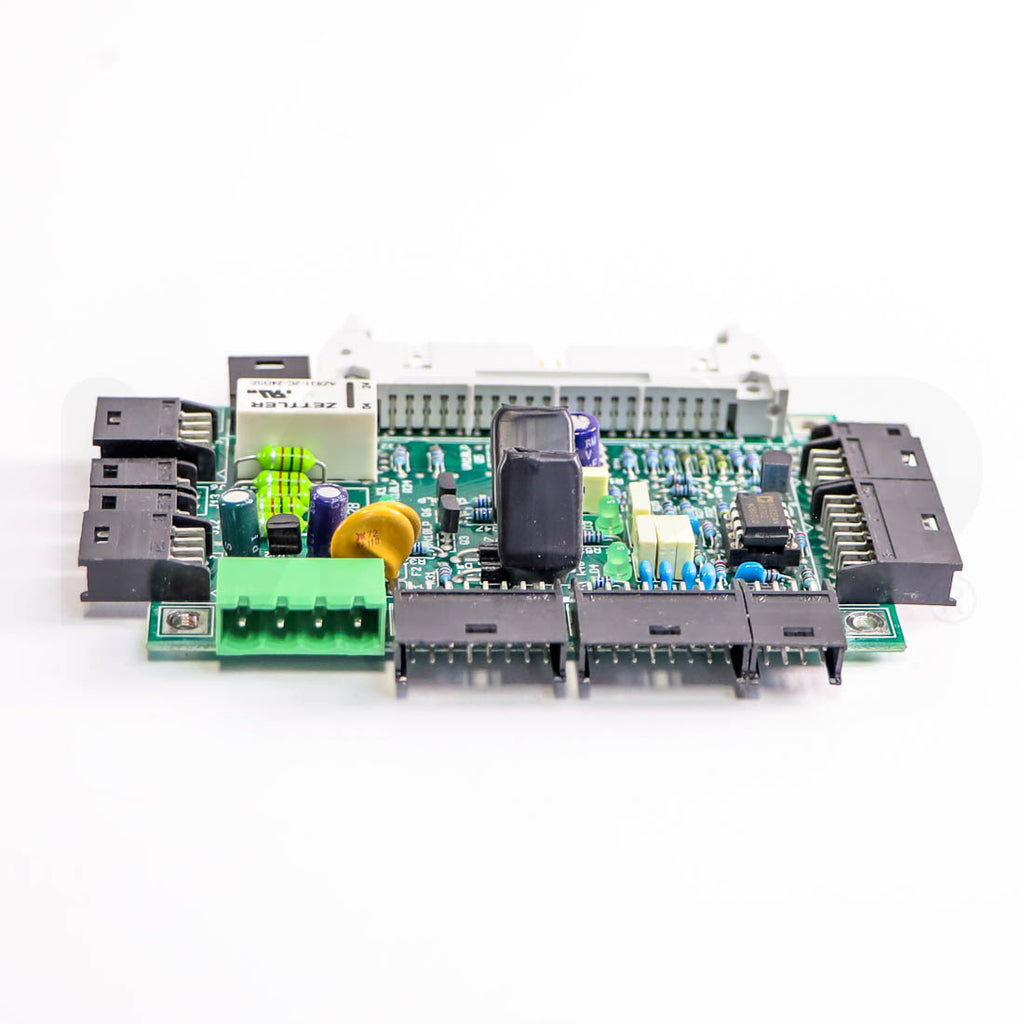 Cynosure Affinity QS Q-switch laser module board rear view with terminal block and AMP connectors