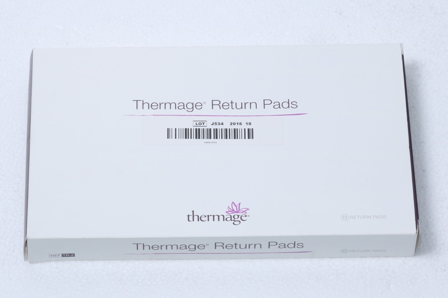 Solta Thermage RF Radiofrequency Return Pad Grounding Electrode TR-2 Pack of 12