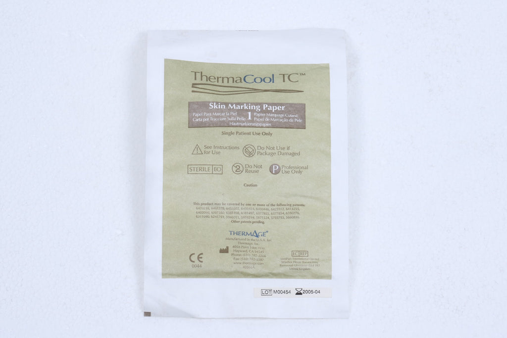 Thermage ThermaCool TC 1.5cm2 Skin Marking Paper TK-1.50 Single EXP 2004