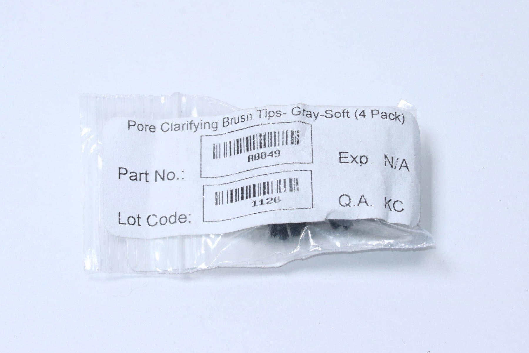 Envy Medical Silk Peel Medium Pore Clarifying Brush Tips 4 Pack A0049