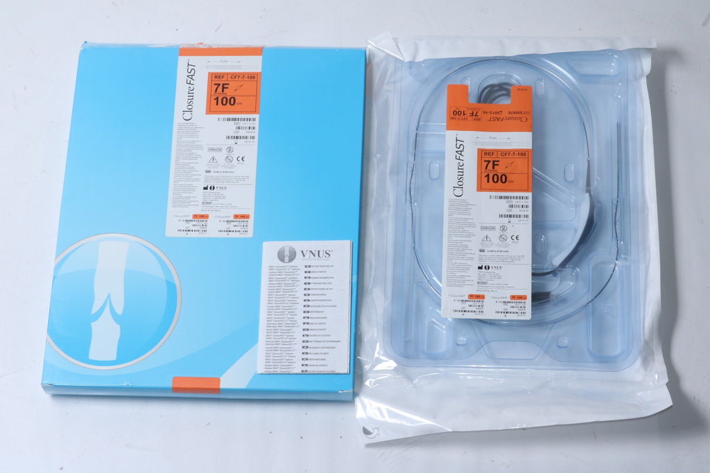 VNUS RFGPlus RF ClosureFAST CF7-7-100 7F 2.33mm 100cm Endovenous RFA EXP 2013