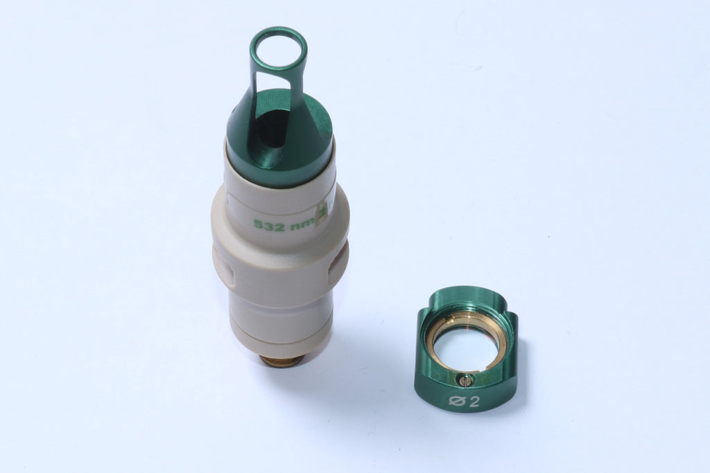 Alma QS NdYAG 2.0mm Lens 532 nm Laser Distance Gauge Standoff Tip KTP Optic
