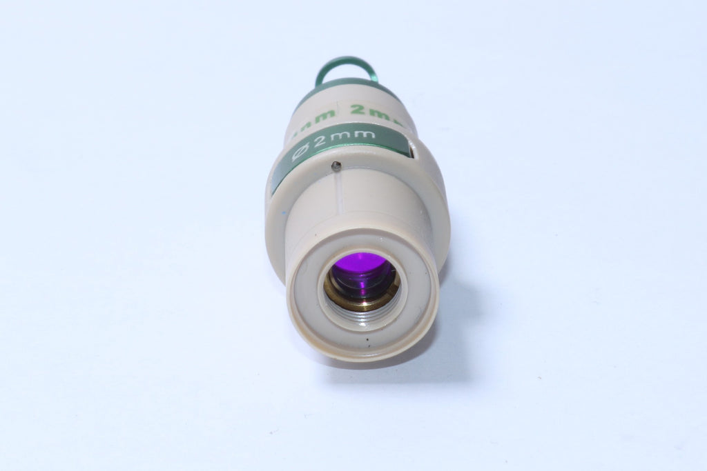 Alma QS NdYAG 2.0mm Lens 532nm Laser Distance Gauge Standoff Tip KTP Optic AS IS