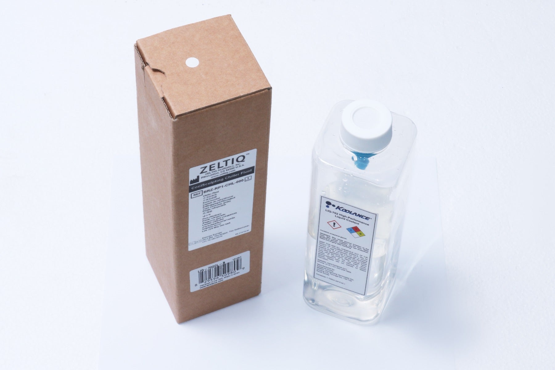 Zeltiq CoolSculpting Chiller Fluid LIQ-702 BRZ-RP1-CHL-000 HALF BOTTLE 350ml