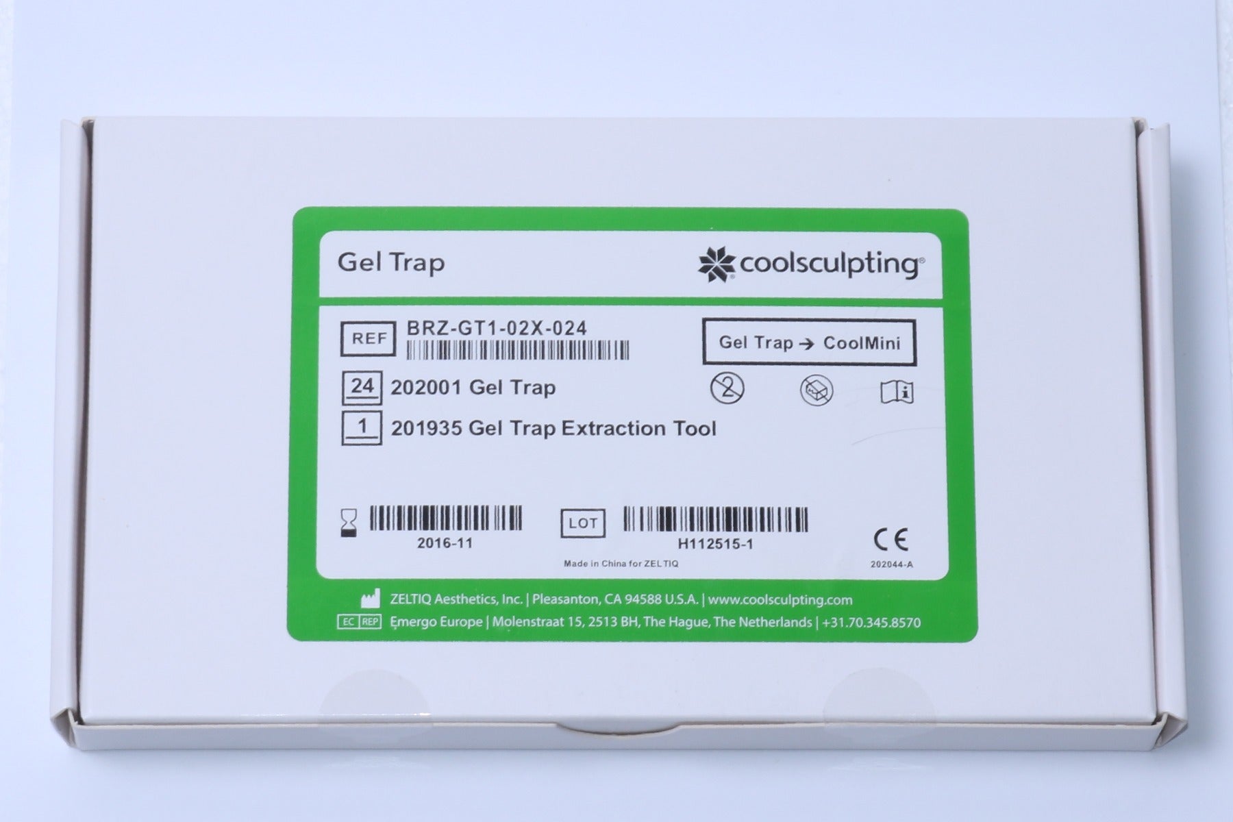Zeltiq CoolSculpting Cool Mini Gel Trap BRZ-GT1-02X-024 24 PACK EXP 2016-11 NEW