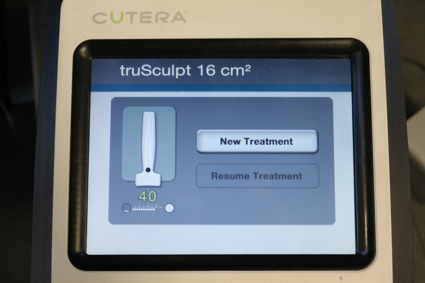 2012 Cutera TruSculpt Radio Frequency Cellulite Reduction Contour Sculpt 60 Tx