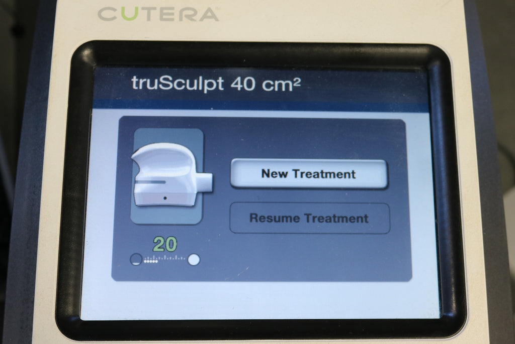 2012 Cutera TruSculpt Radio Frequency Cellulite Reduction Contour Sculpt 60 Tx