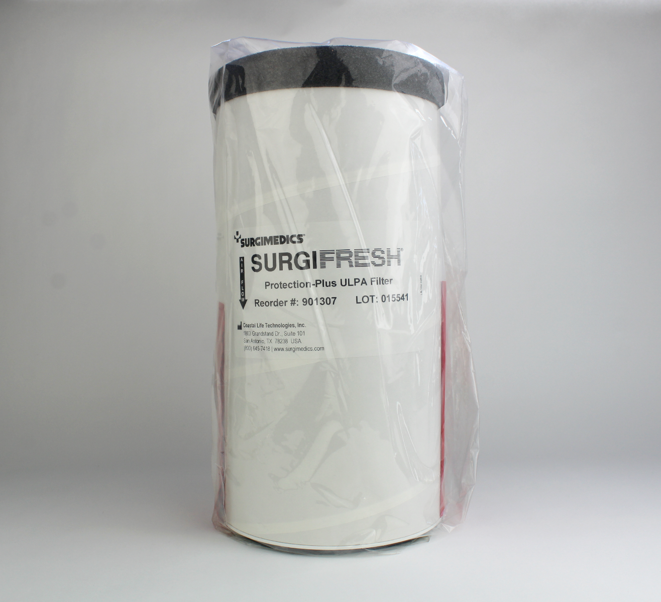 Surgimedics surgifresh turbo evacuation system ULPA Protection-Plus Filter