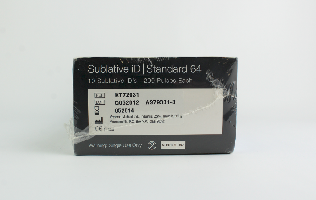 Syneron Standard 64 eMatrix eTwo Sublative RF New iD Tips KT72931 Box of 10