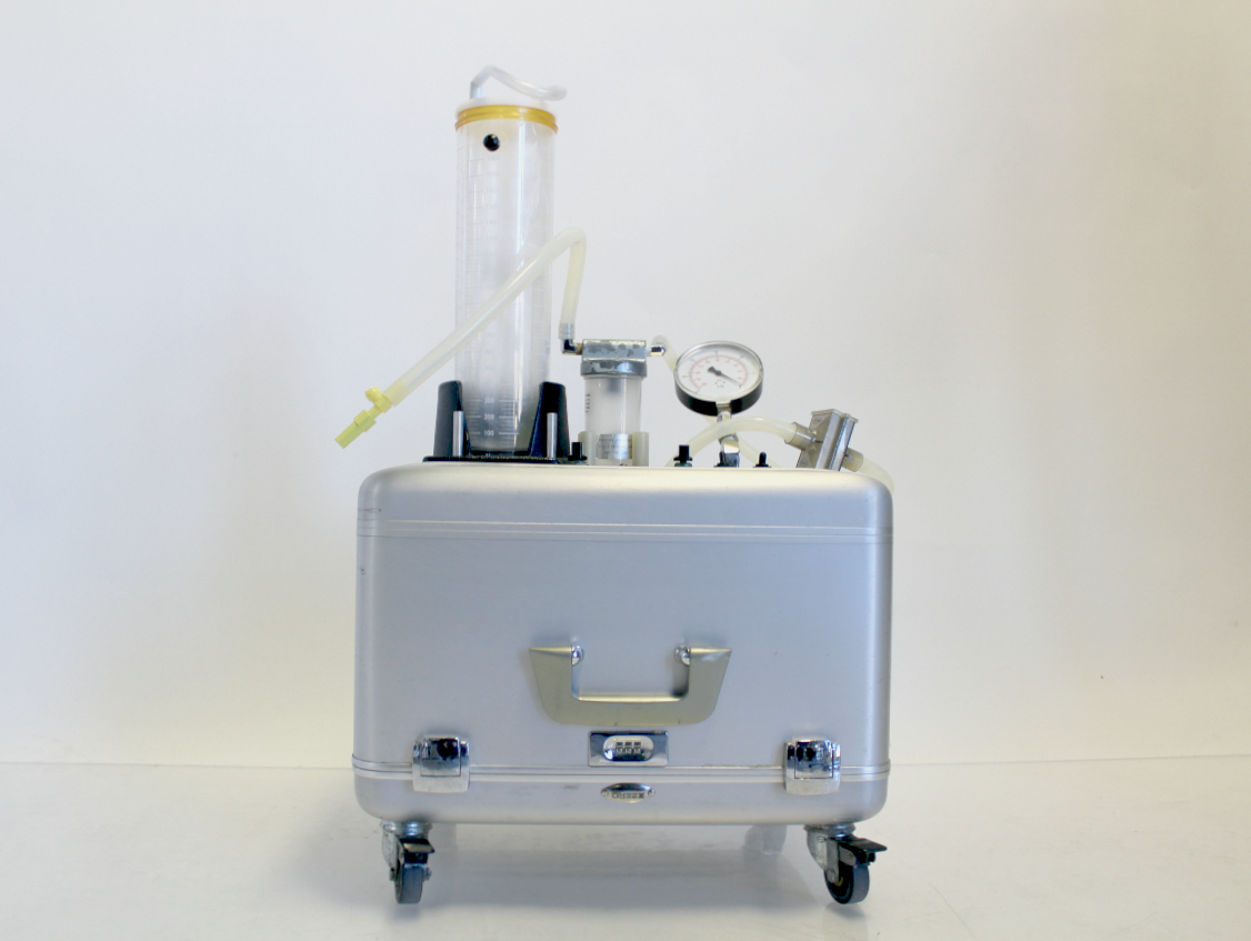 Wells Johnson Medical Vacuum Suction Aspirator III Portable Pump System