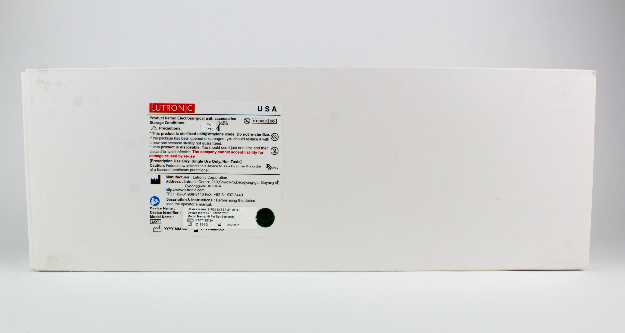 Lutronic Infini Systems-MFR Tip Microneedling 49-Pin Cartridge MFR 49 8 units