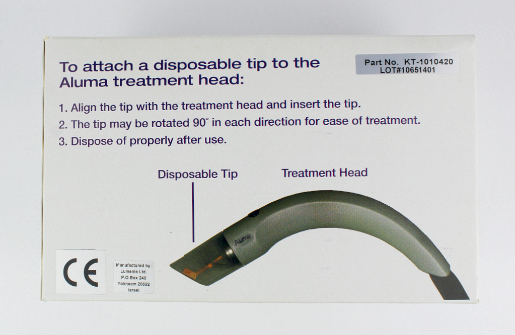 Lumenis Aluma Disposable Tips - Spot size 3 x 18 mm Box of 21 tips KT-1010420