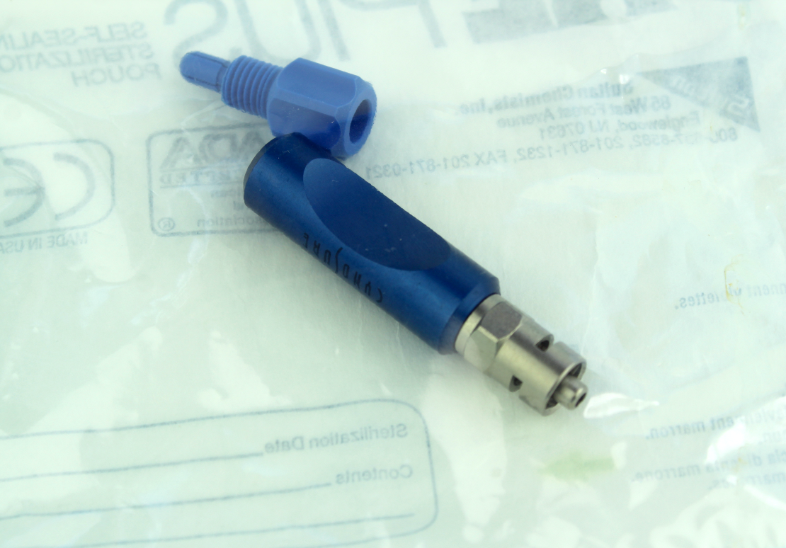Cynosure SmartLipo Standard Handpiece Fiber Center Blue Cannula Middle Blue Grip