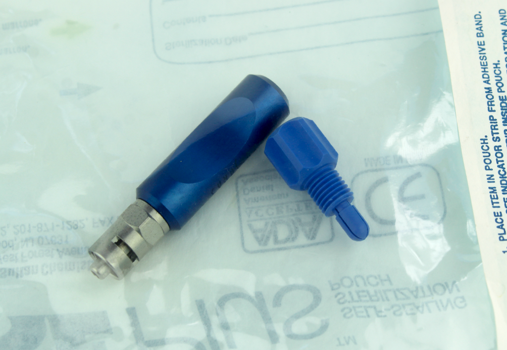 Cynosure SmartLipo Standard Handpiece Fiber Center Blue Cannula Middle Blue Grip