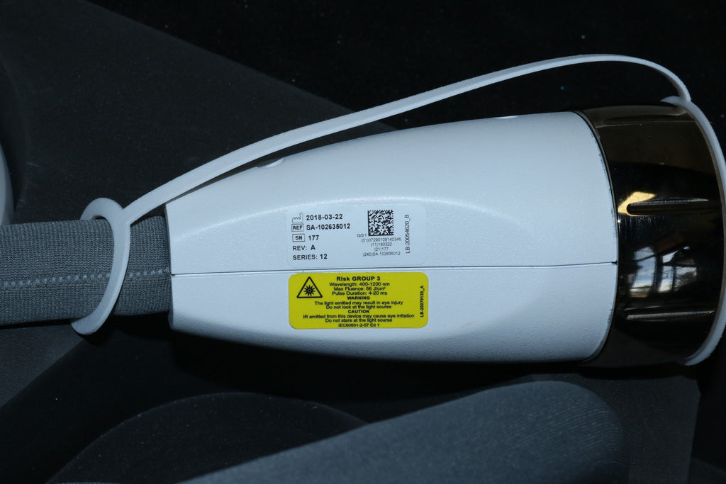 2018 Lumenis M22 Universal IPL Handpiece Cracked Flow Tube AS IS FOR PARTS