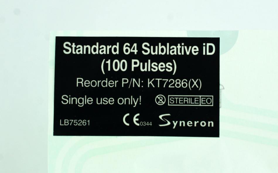 KT72861 Syneron Candela Standard 64 Sublative iD 100 Pulse NEW Box 6 Tip