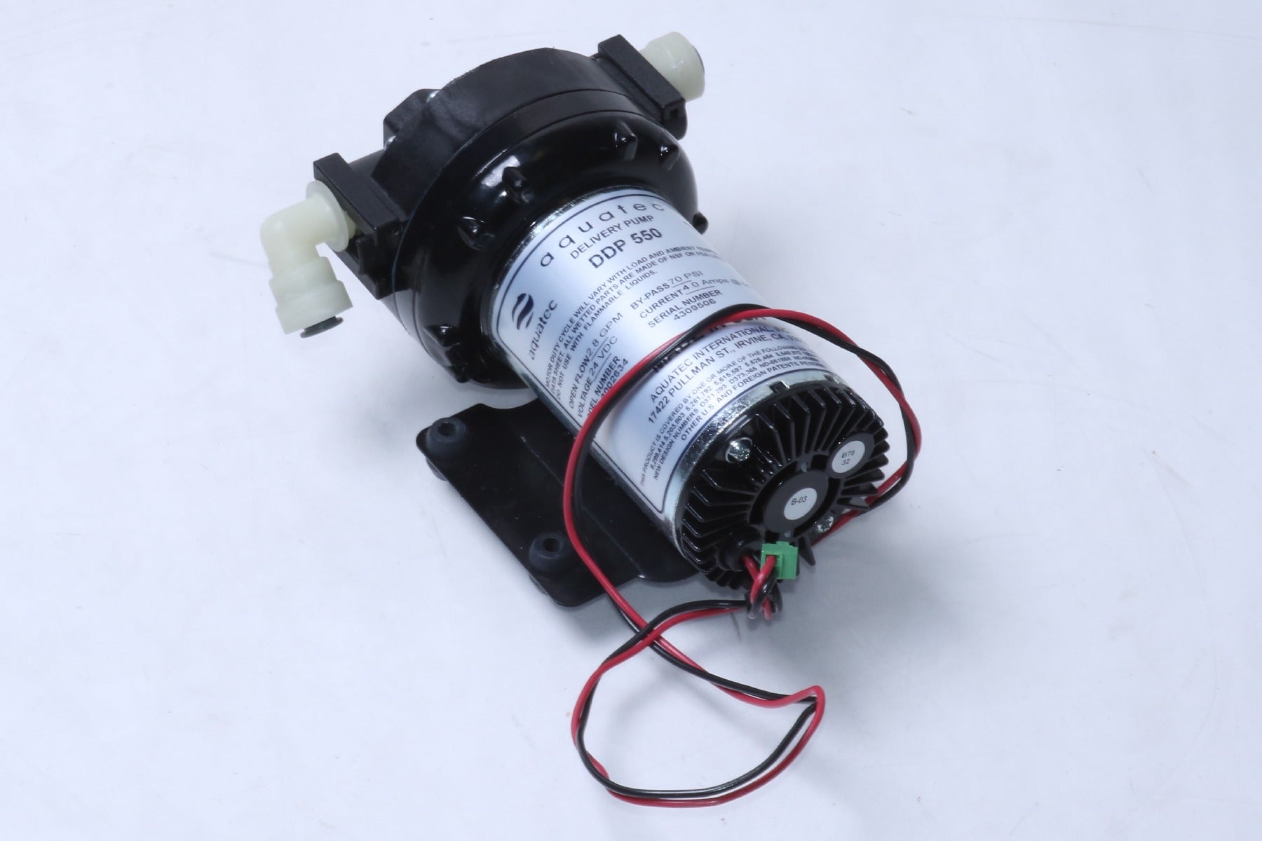 Cutera Excel V Laser 532 1064 Nd YAG Water Pump Aquatec Delivery DDP 550 2.8GPM