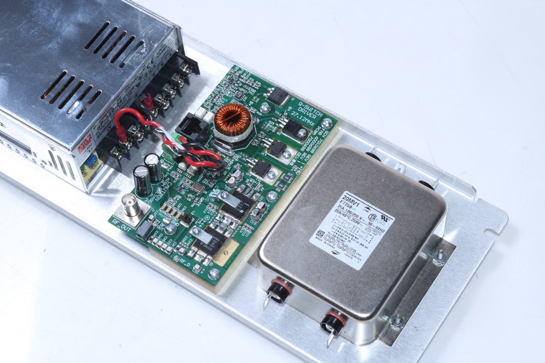 Cutera ExcelV Laser Q-Switch Controller Assembly Driver PSU Filter 7000698 PARTS