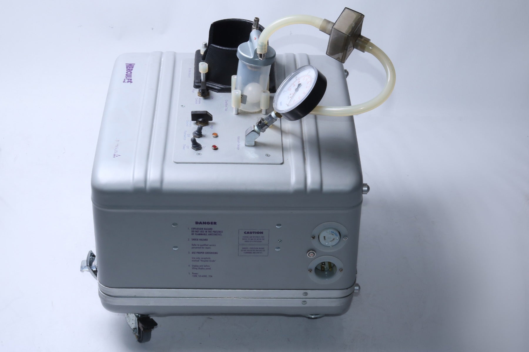 Wells Johnson Hercules Vacuum Suction Pump Portable Aspirator