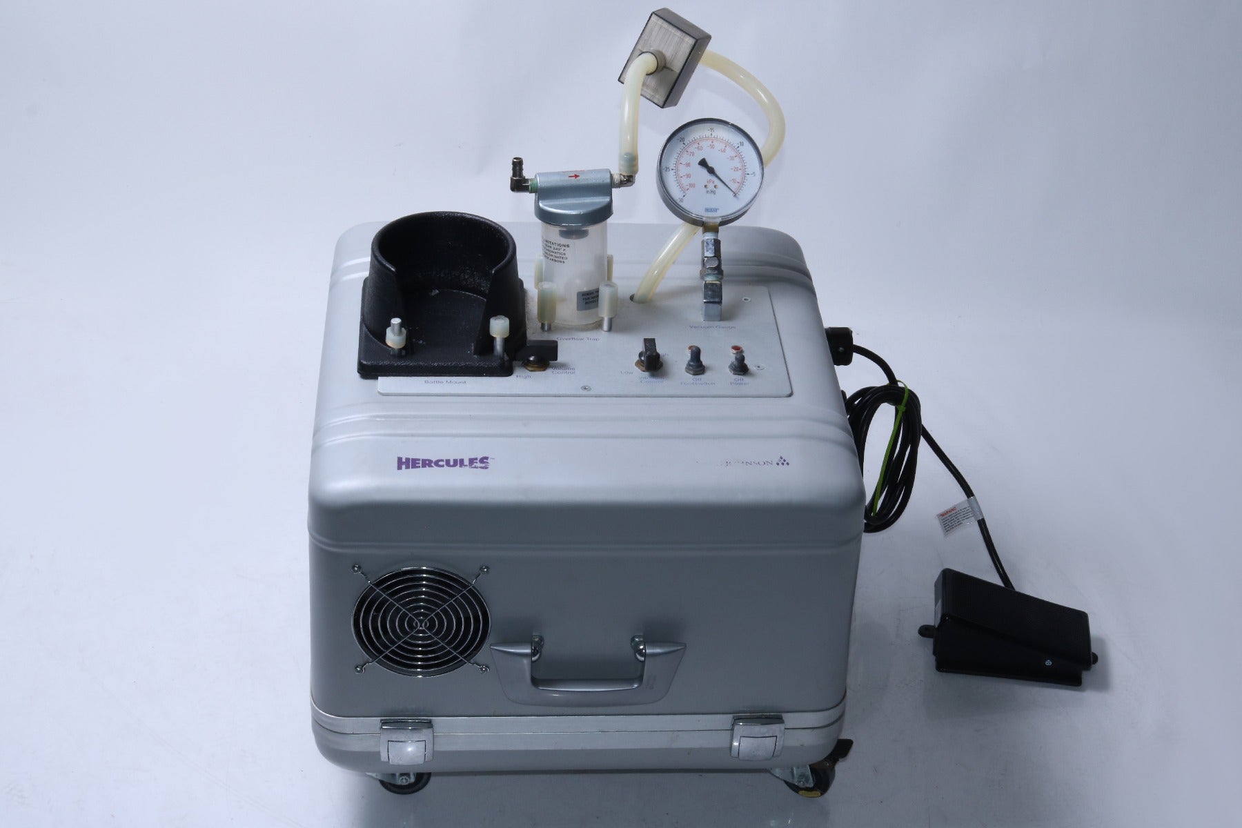 Wells Johnson Hercules Vacuum Suction Pump Portable Aspirator