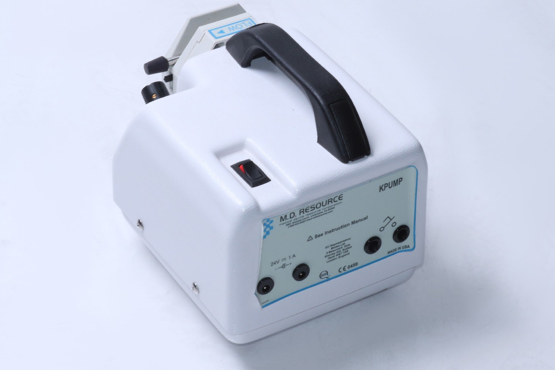 MD Resource KPump Tumescent Delivery infiltration Peristaltic K Pump w/ Pedal