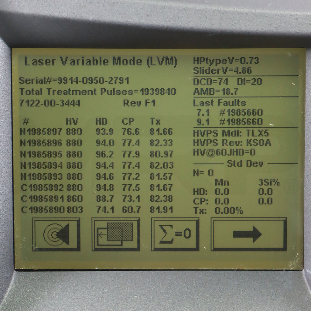 2012 Candela Mini GentleYag Nd: YAG Laser Hair Removal Vascular Lesions System