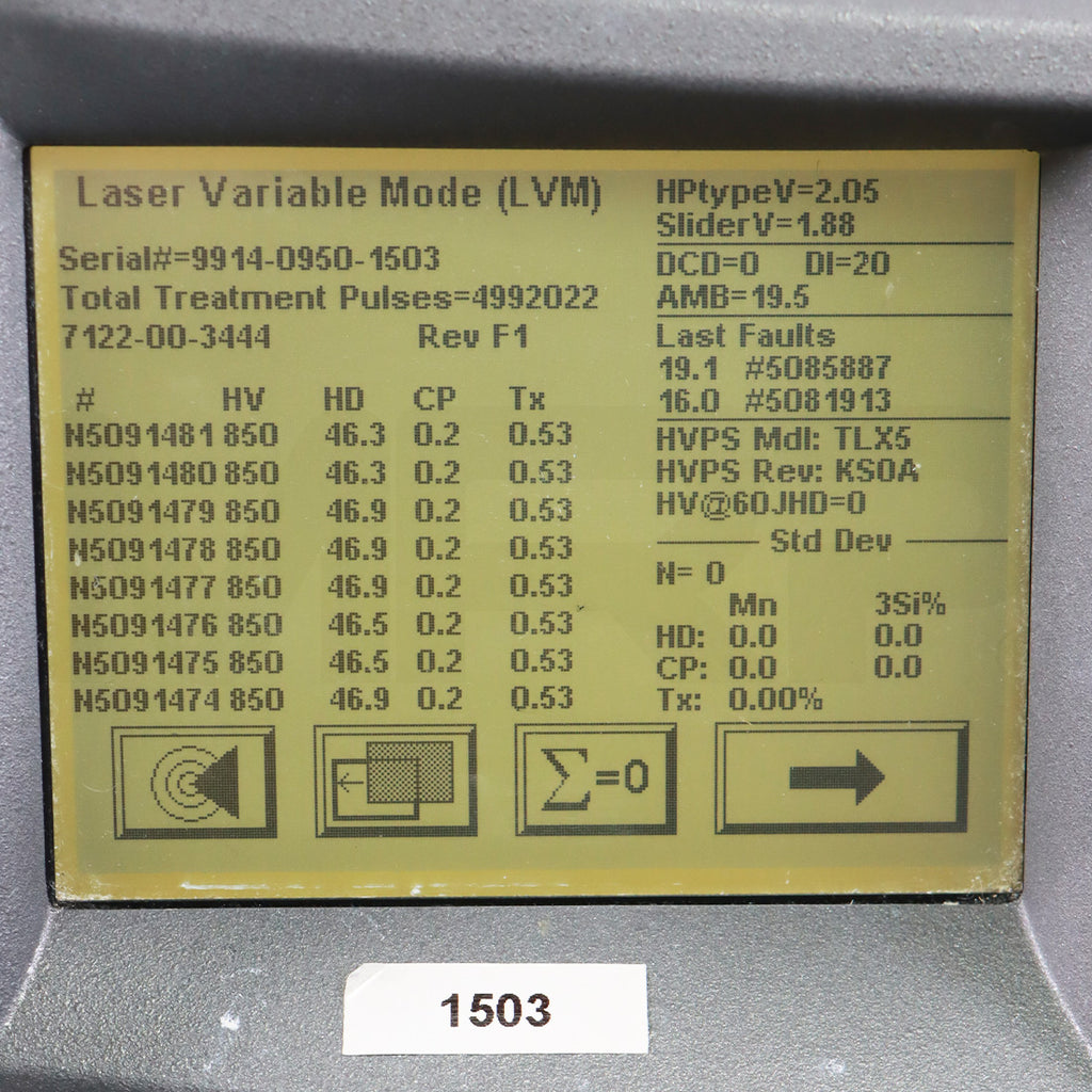 2006 Candela Mini GentleYag Nd: YAG Laser Hair Removal Vascular Lesions System