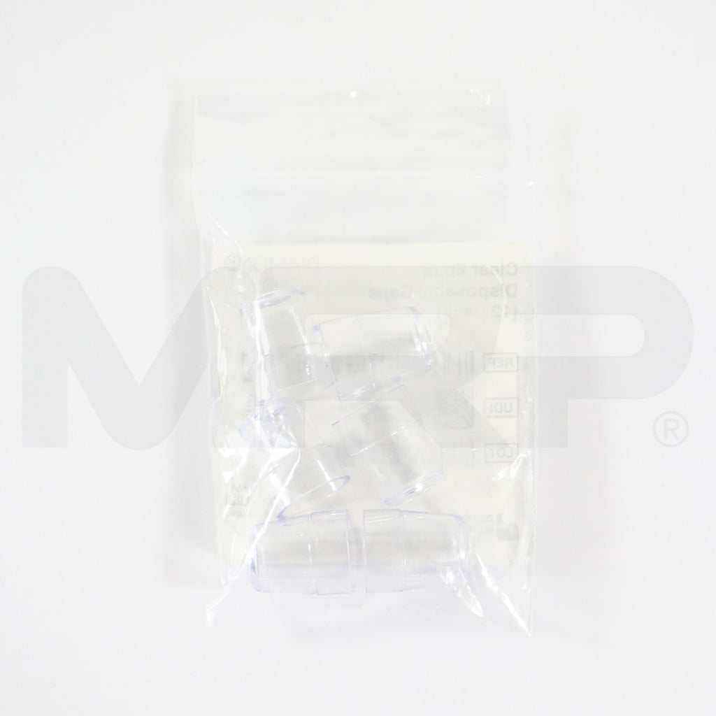 Zeltiq Diamond Glow Clear 6mm Disposable Caps A0053 SilkPeel Tips 6 Pack
