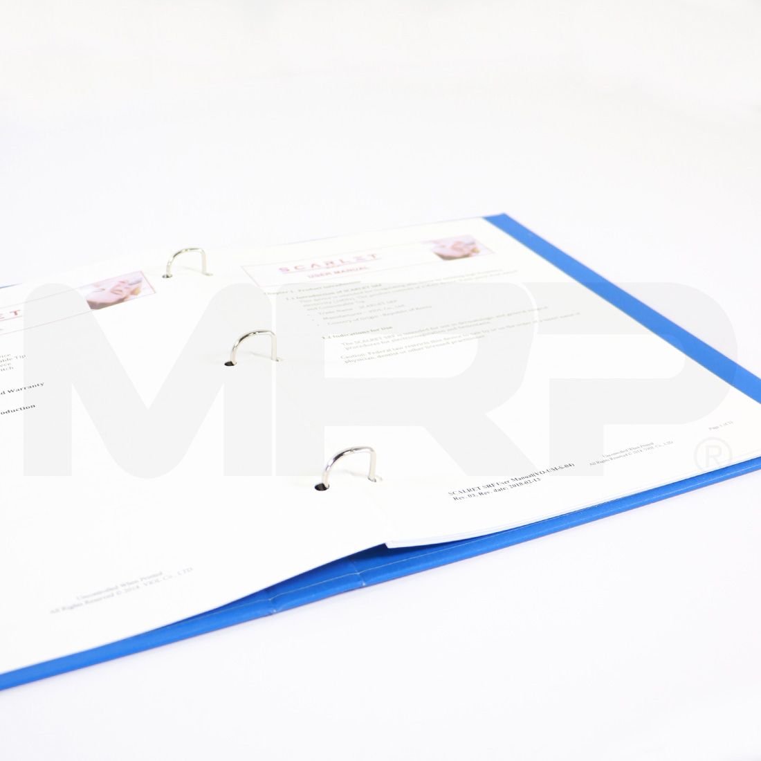 2024 Viol Scarlet SRF Printed User Manual Operating Guide Rev. 08