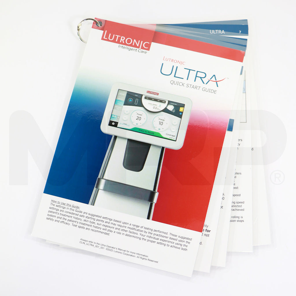 2022 Lutronic Intelligent Care Ultra Quick Start Guide CLIN_ULTRA_001_000