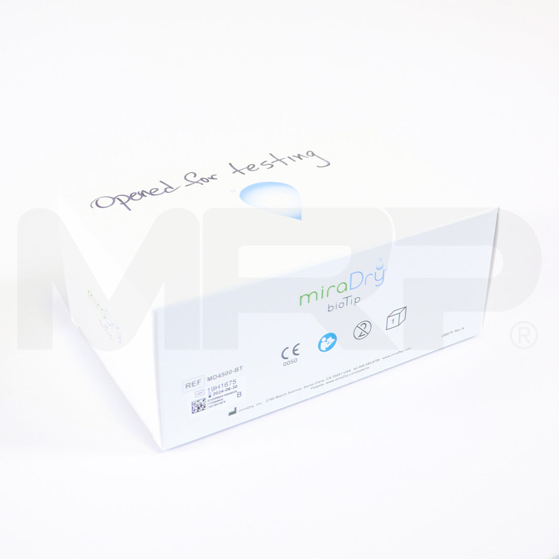 Miramarlabs miraDry bioTip Hyperhidrosis Reduction Bio Tip MD4500-BT EXP 06/30/2024